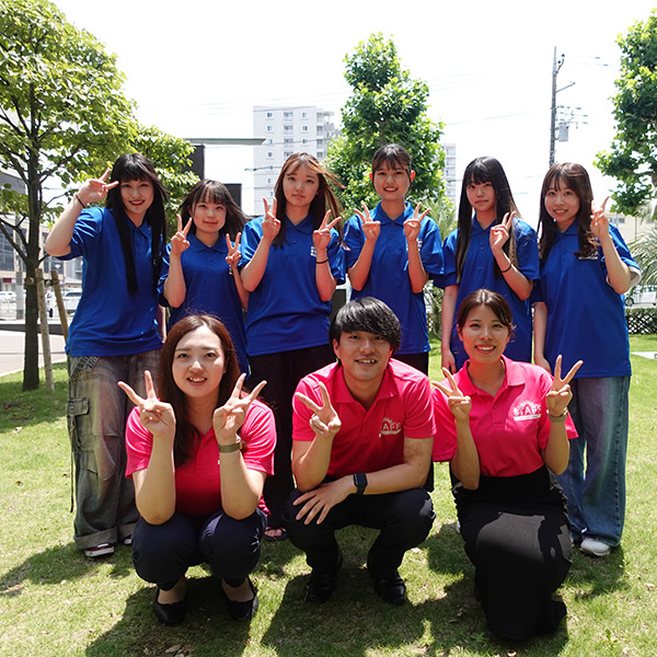 オープンキャンパスには沢山の在学生が参加してくれます♪